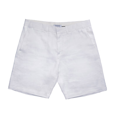 <b>Linen Shorts</b><br> White - QVINTO