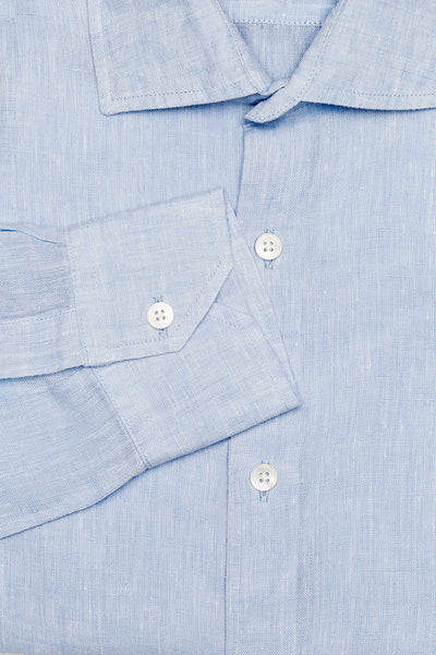 <b>Linen Shirt</b><br> Light Blue - QVINTO